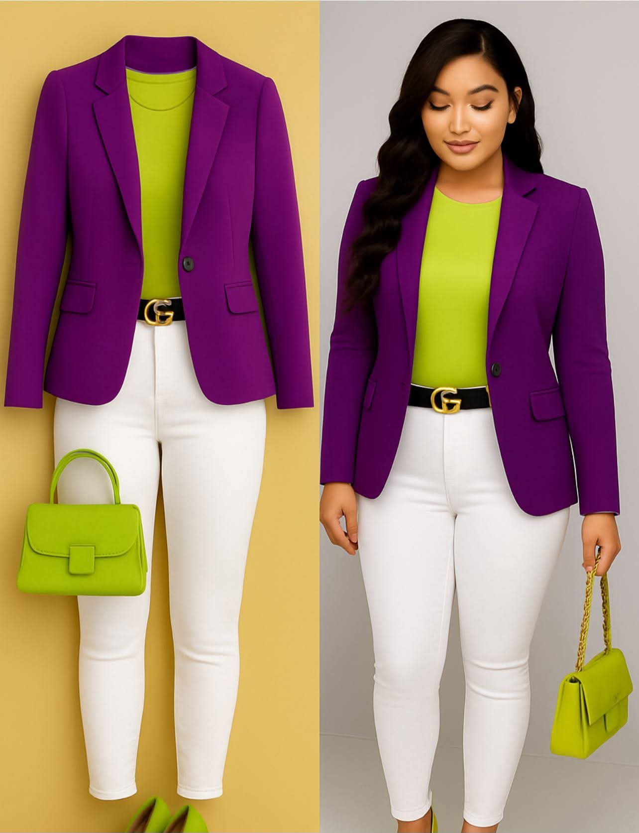 Elegant Blazer Set F4